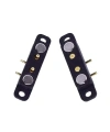 2-Pin 2.54mm 90C Pogo Pin Manyetik Konnektör Takımı - Kulaklı