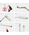 20 Parça Iphone/Android Kablosu Koruyucu Makaron Seti