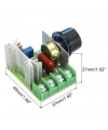 2000W Dimmer Hız Kontrol Kartı