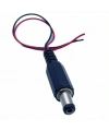 2.1mm Kablolu Erkek Jak - Jack Adaptör Fiş 15 cm 1 Adet