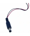 2.1mm Kablolu Erkek Jak - Jack Adaptör Fiş 15 cm 1 Adet