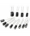 220uF 35V Elektrolitik Kondansatör 8x12mm - Kısa Bacak