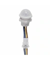 220V Hareket Pır Sensörü - Otomatik Lamba Sensörü 25cm Kablolu