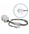 220V Hareket Pır Sensörü - Otomatik Lamba Sensörü 25cm Kablolu