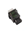 2243A 22mm 220V Işıklı Yaylı Push Buton - Beyaz