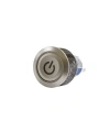 22mm 24V Kırmızı Power Simgeli Yaylı Buton