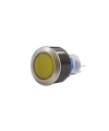 22mm 24V Sarı Yaylı Buton CD-AWY-11D/24V/Y