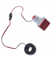 22mm Kırmızı Kare Led Işıklı Ampermetre 0-100A