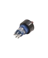 22mm Kırmızı Mandal Buton 1-0-2 CD-APY-22XDR