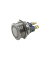 22MM Metal Ledli Yaylı Buton Sarı