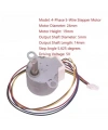 24BYJ48 5V Redüktörlü Step Motor