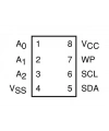 24C01LI - DIP8 EEPROM Entegresi