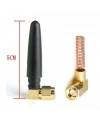 2.4G Wifi Zigbee 50mm 90 Derece SMA Erkek Anten