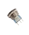 24mm Düz Yaylı Metal Buton - AV24LB404