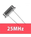 25MHz Kristal Osilatör (HC-49S)