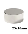 25x10mm Neodyum Güçlü Mıknatıs - Neodim Magnet