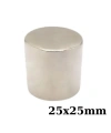 25x25mm Neodyum Güçlü Mıknatıs - Neodim Magnet