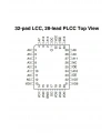 28C256 - PLCC32 EEPROM Entegresi