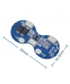 2S 4A BMS 7.4V 18650 BMS Lityum Pil Koruma Devresi