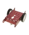 2wd mBot Alüminyum Araç Kiti - Kırmızı (Motor ve Tekerlek Dahil)