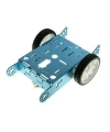 2wd mBot Alüminyum Araç Kiti - Mavi ( Motor ve Tekerlek Dahil)