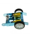 2wd mBot Alüminyum Araç Kiti - Mavi ( Motor ve Tekerlek Dahil)