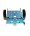 2wd mBot Alüminyum Araç Kiti - Mavi ( Motor ve Tekerlek Dahil)