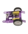 2wd mBot Alüminyum Araç Kiti - Mor ( Motor ve Tekerlek Dahil)