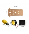 2WD Robot Araba Kiti