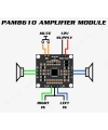 2x15W Amplifikatör Devresi 15W stereo PAM8610 Anfi - Amfi Ses Yükseltici