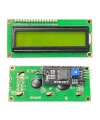 2x16 LCD - LCD1602 Yeşil Ekran + IIC/I2C Arayüz Modülü