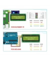 2x16 LCD - LCD1602 Yeşil Ekran + IIC/I2C Arayüz Modülü