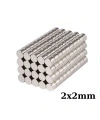 2x2mm Neodyum Güçlü Mıknatıs - Neodim Magnet
