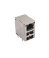 2xUSB-A 2.0 Dişi - 1xRJ45 Dişi Ethernet Port PCB Tipi