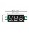 3 Kablo Mini Dijital Voltmetre 0.28inch 0-100V DC
