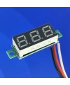3 Kablo Mini Dijital Voltmetre 0.28inch 0-100V DC
