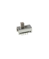 3 Konumlu 8-Pin Sürgülü Switch - Gri