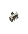 3 Konumlu 8-Pin Sürgülü Switch - Siyah