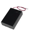3lü AA Pil Yuvası - JSH PH-2.0 Anahtarlı ve Kapaklı