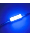 3lü Mercekli Mini Modül Led - Mavi 12V 0.5W
