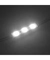 3lü Mercekli Modül Led - Beyaz 12V 1W
