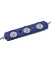 3lü Mercekli Modül Led - Mavi 12V 1.2W