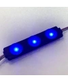 3lü Mercekli Modül Led - Mavi 12V 1.2W