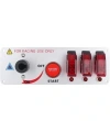 3lü ON-OFF Toggle Switch Panel - Motor Start Butonlu ve Kontak Anahtarlı