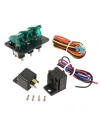 3lü ON-OFF Toggle Switch Panel - Yeşil