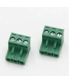 3 Pin 5.08mm Dişi Geçmeli Yeşil Klemens