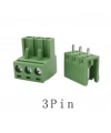 3 Pin 5.08mm Geçmeli 180C Takım Klemens