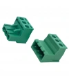 3 Pin 5.08mm Kablo Birleştirici Klemens Erkek-Dişi Set
