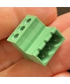 3 Pin 5.08mm Kablo Birleştirici Klemens Erkek-Dişi Set