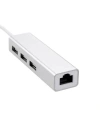 3 Port USB 2.0 Çoklayıcı + 100 Mpbs Ethernet USB Çevirici RJ45